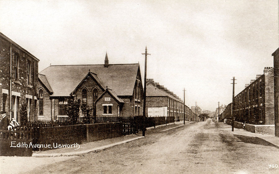 Usworth Colliery from Edith Avenue