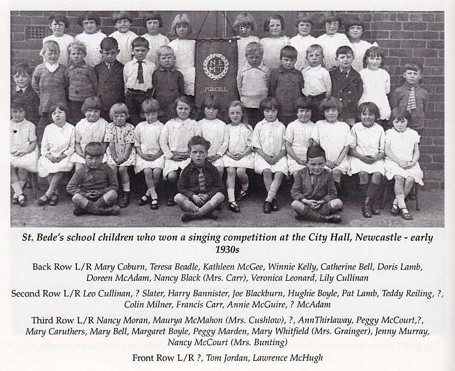 St. Bede's School Pupils, early 1930s.