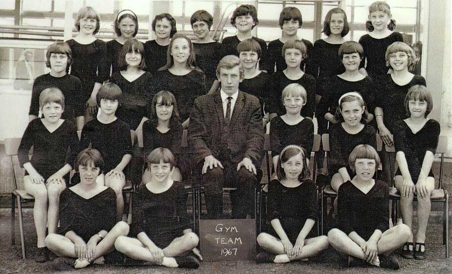 High Usworth Girls' Gym Team - 1967