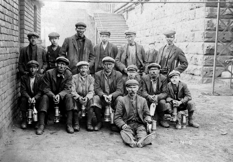 Usworth Colliery Miners - c.1907