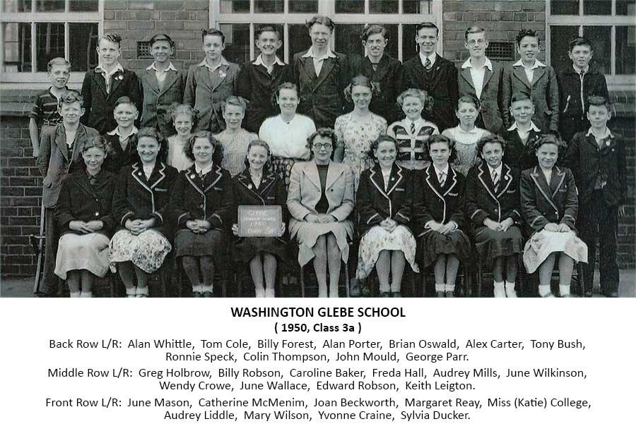 Glebe School - Class 3a, 1950