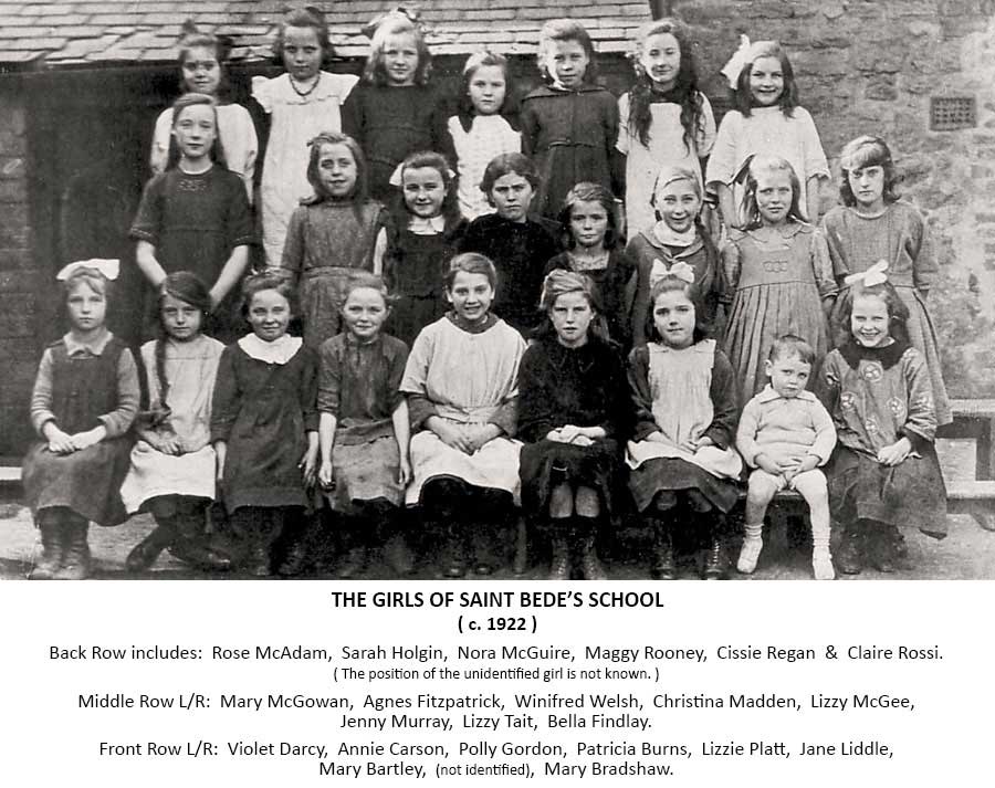 St. Bede's School Pupils, circa 1922.