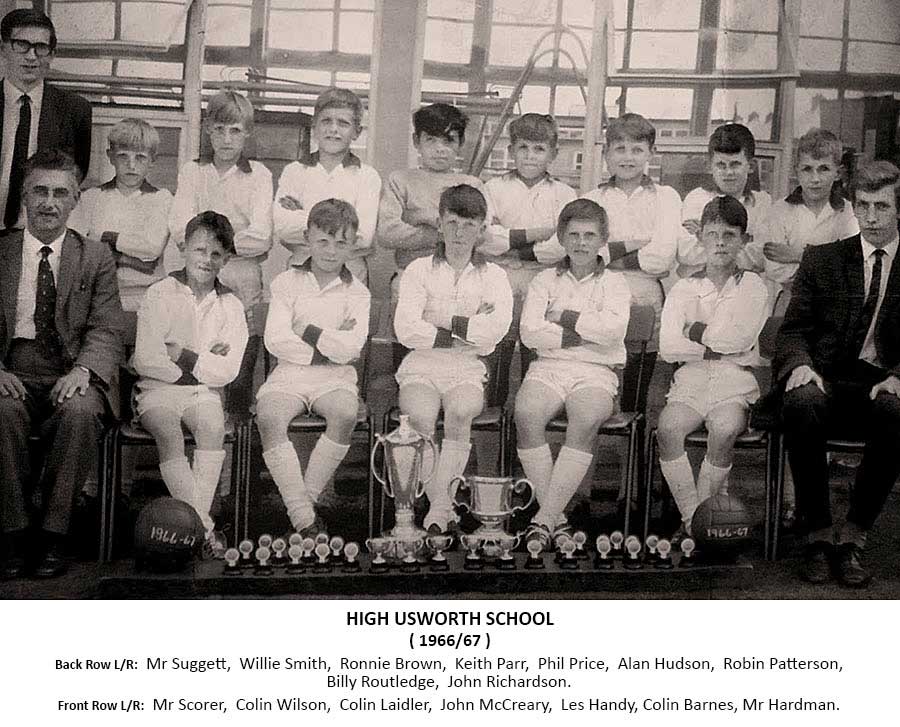 High Usworth Football Team - 1966/67
