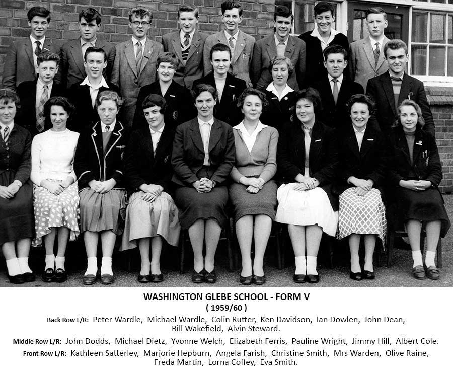 Glebe School - 1960, Form V
