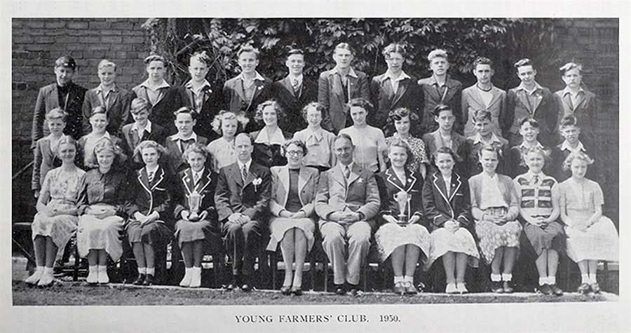 Glebe School - Young Farmers Club, 1950