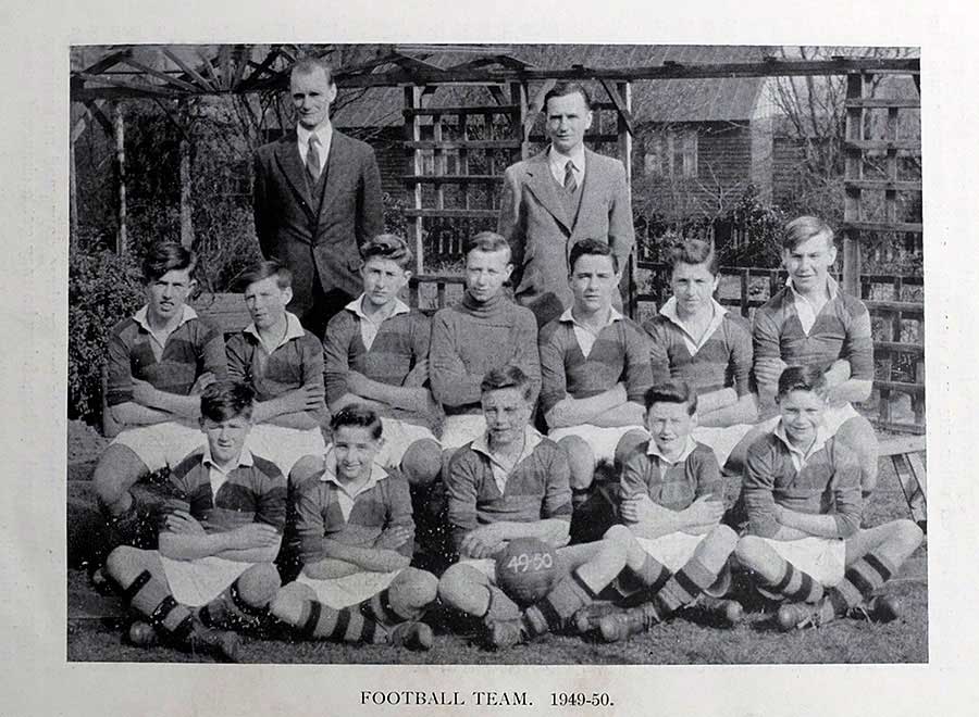 Washington Glebe Football Team 1949/50