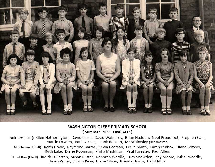 Glebe Junior School - 1969