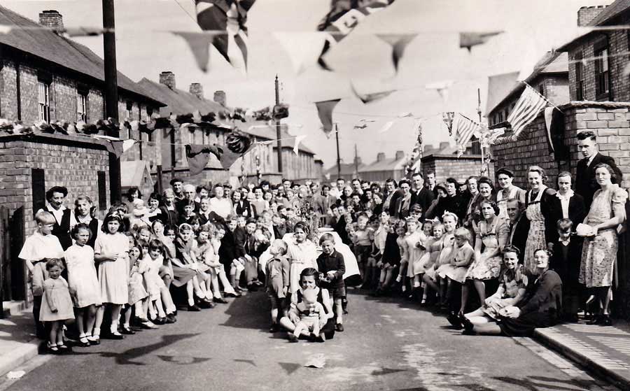 North Avenue and The Drive 1945