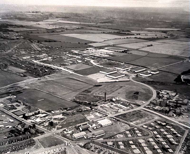 Map of Usworth Green Prefabs