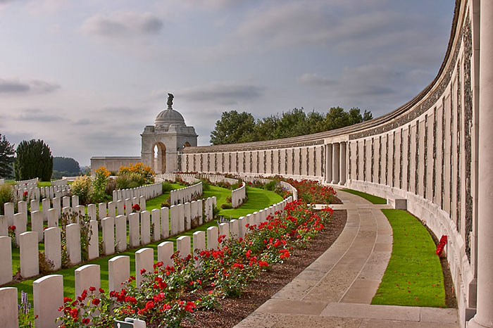 Thomas Crow remembered at Tyne Cot Cemetery