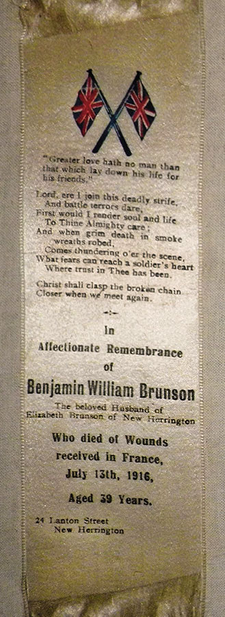 Ben Brunson's Memorial Ribbon