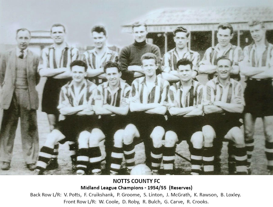 Notts County 1954/55