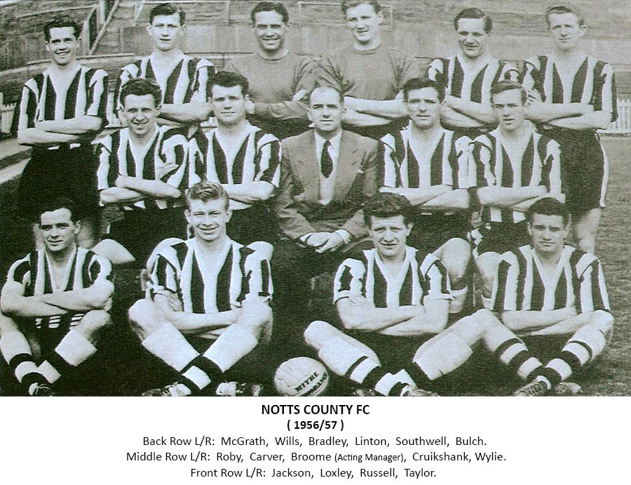 Notts County 1956/57