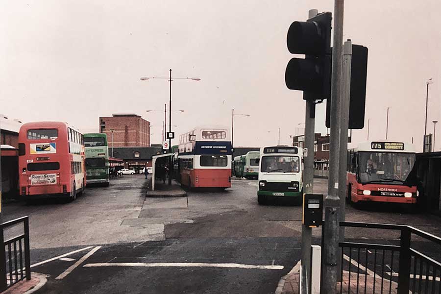 Park Lane Bus Station, May 1997