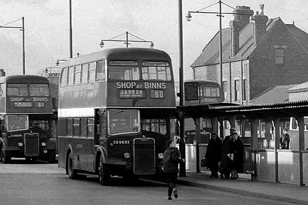 Close uo of No.64 Bus