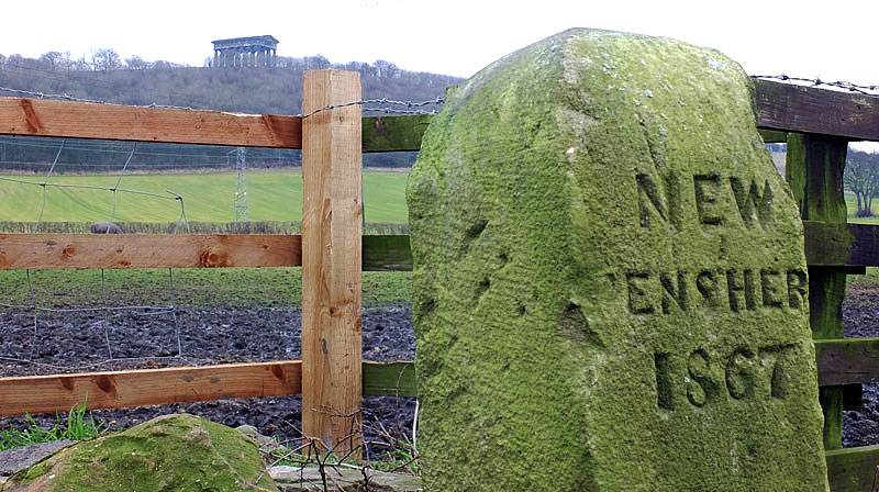 Very Old Road Marker