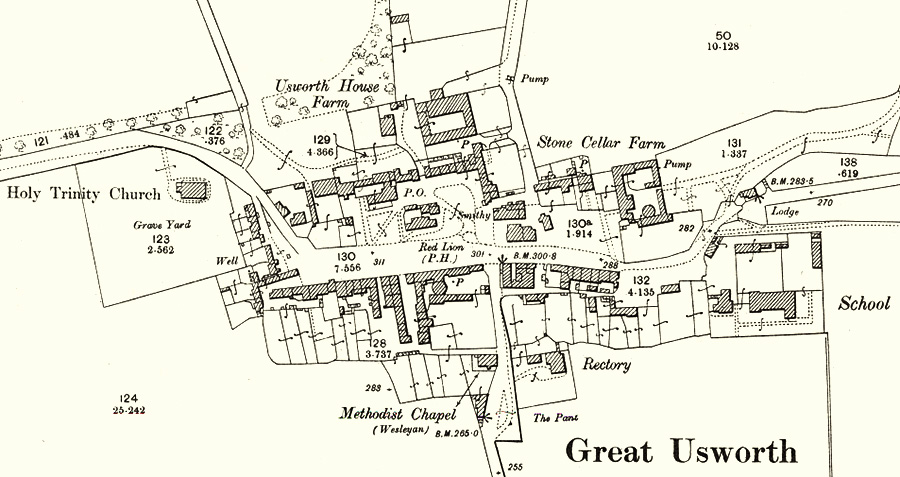 Map of Great & Little Usworth School