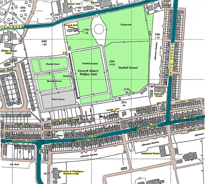 Manor View Map