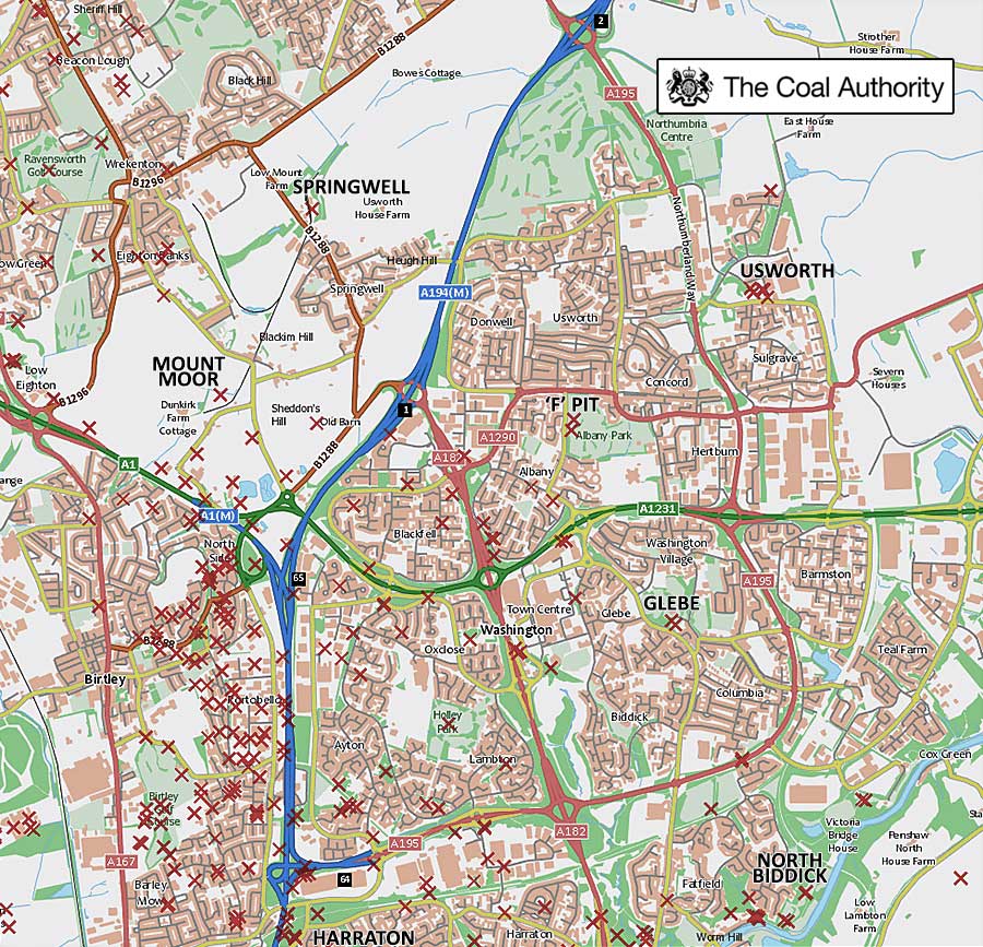 Coal Authority Map